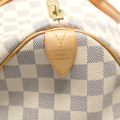 LOUIS VUITTON 2008 Damier Keepall 50 Boston bag white WS28075