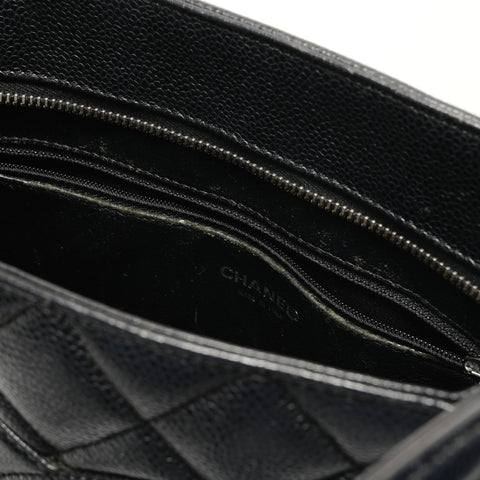 CHANEL No. 7 Replica Tote Caviar Skin Tote Bag black WS28078
