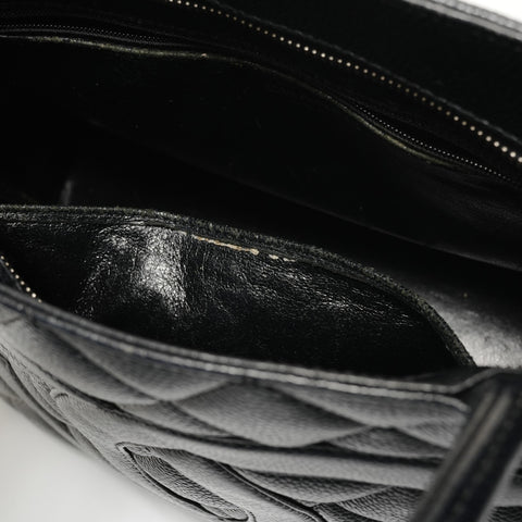 CHANEL No. 7 Replica Tote Caviar Skin Tote Bag black WS28078