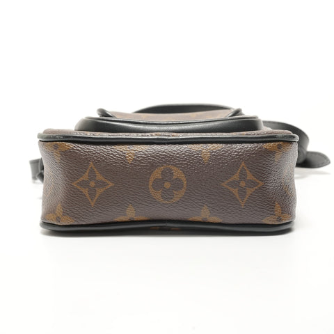 LOUIS VUITTON Monogram Macassar Christopher Wearable Wallet Shoulder Bag Brown WS28082