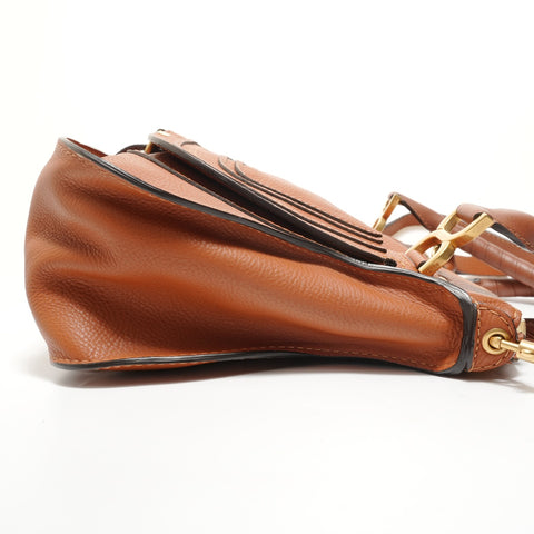 Chloe Mercy 2WAY Handbag Brown WS28086