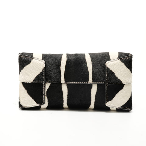 Tod's Zebra 2-Way Calfskin Handbag black WS28087