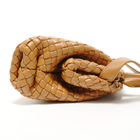 BOTTEGAVENETA INTRECCIATO 2WAY Leather Shoulder Bag Brown WS28089