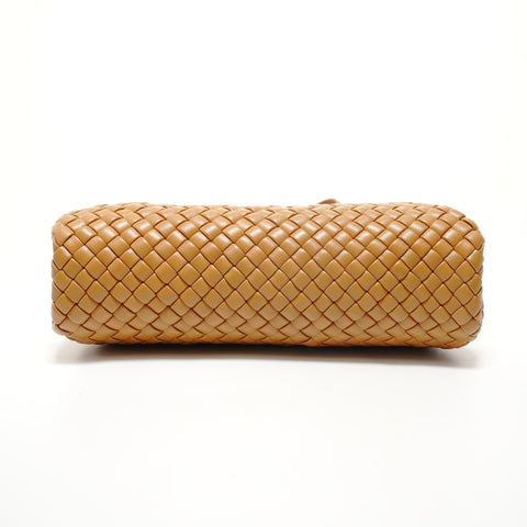 BOTTEGAVENETA INTRECCIATO 2WAY Leather Shoulder Bag Brown WS28089