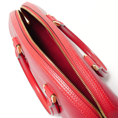 LOUIS VUITTON 1998 Epi Jasmine Handbag Red WS28090