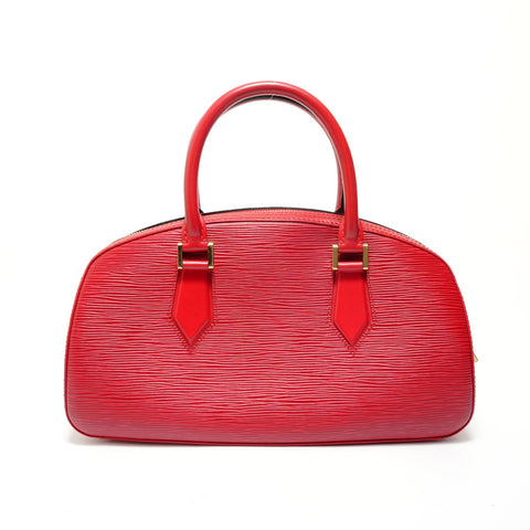 LOUIS VUITTON 1998 Epi Jasmine Handbag Red WS28090