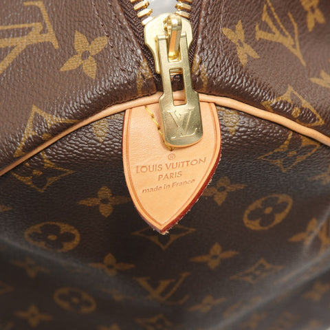LOUIS VUITTON Monogram Keepall 55, hergestellt im Jahr 2013. Boston-Tasche Braun WS28091