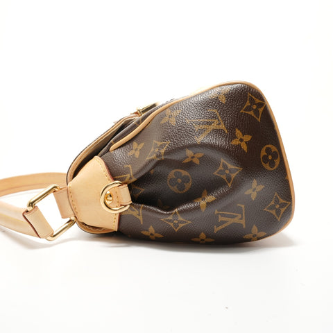 LOUIS VUITTON Beverly MM Monogram Shoulder Bag Brown WS28093