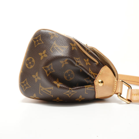 LOUIS VUITTON Beverly MM Monogram Shoulder Bag Brown WS28093