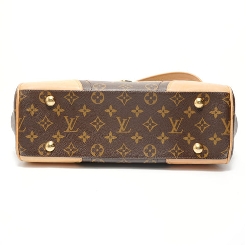 LOUIS VUITTON Beverly MM Monogram Shoulder Bag Brown WS28093