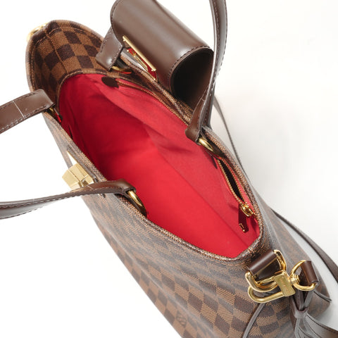 LOUIS VUITTON Damier Cabas Roseberry, 2012 model. Tote Bag Brown WS28094
