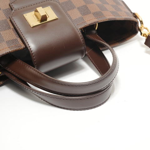 LOUIS VUITTON Damier Cabas Roseberry, 2012 model. Tote Bag Brown WS28094
