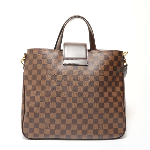 LOUIS VUITTON Damier Cabas Roseberry, 2012 model. Tote Bag Brown WS28094