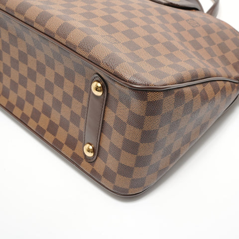 LOUIS VUITTON Damier Cabas Roseberry, 2012 model. Tote Bag Brown WS28094