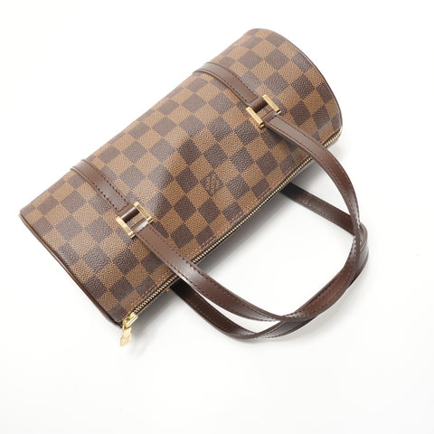 LOUIS VUITTON Damier Papillon 26, Baujahr 2004. Umhängetasche Braun WS28095