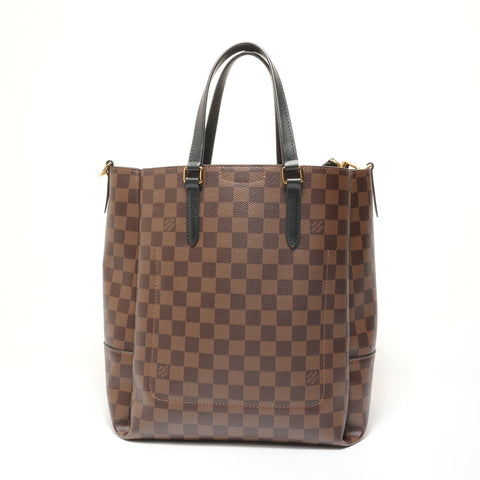LOUIS VUITTON 2020 Damier Ebene Belmont NV BB Sac fourre-tout Marron WS28097