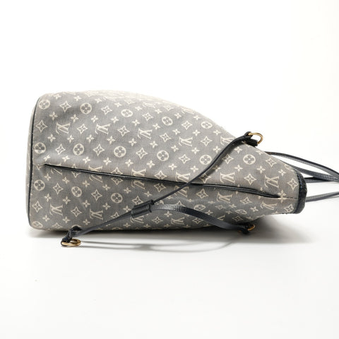 LOUIS VUITTON Monogram Idylle Neverfull MM (2012 model) Tote Bag Navy WS28098
