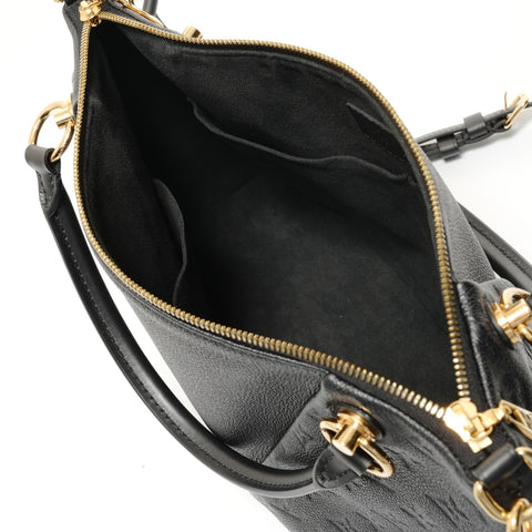 LOUIS VUITTON Monogram Empreinte V Tote MM, made in 2021. Tote Bag black WS28100