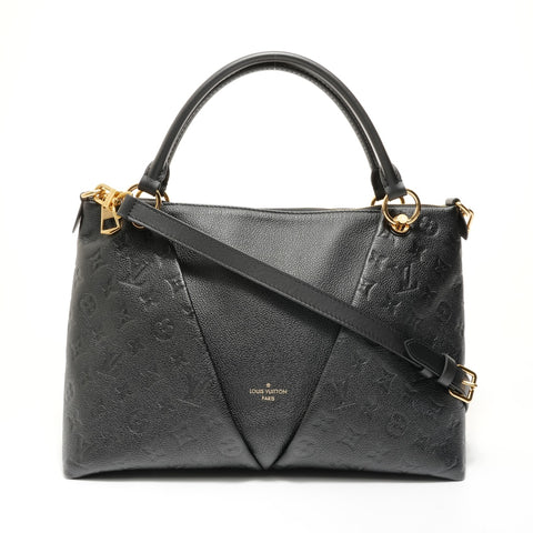 LOUIS VUITTON Monogram Empreinte V Tote MM, made in 2021. Tote Bag black WS28100