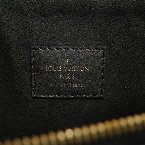 LOUIS VUITTON Monogram Empreinte V Tote MM, made in 2021. Tote Bag black WS28100