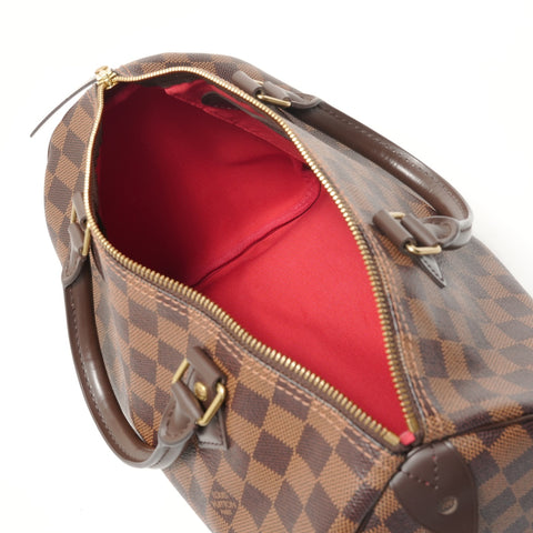 LOUIS VUITTON Damier Speedy 30, made in 2013 Handbag Brown WS28101