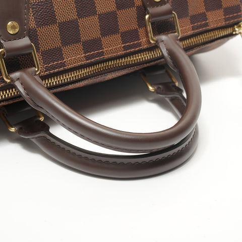 LOUIS VUITTON Damier Speedy 30, made in 2013 Handbag Brown WS28101