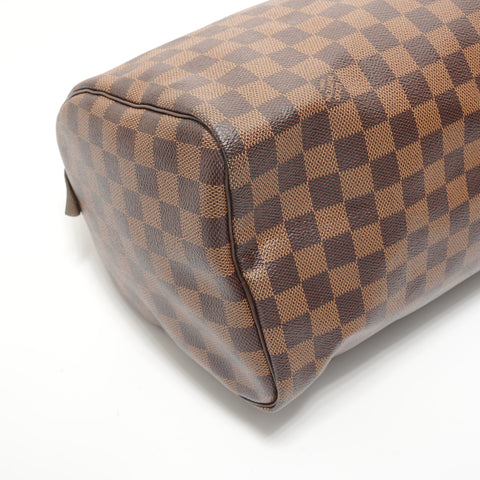LOUIS VUITTON Damier Speedy 30, made in 2013 Handbag Brown WS28101