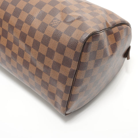 LOUIS VUITTON Damier Speedy 30, made in 2013 Handbag Brown WS28101