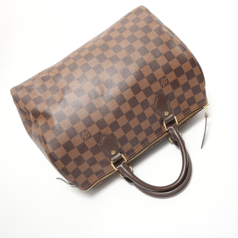 LOUIS VUITTON Damier Speedy 30, made in 2013 Handbag Brown WS28101