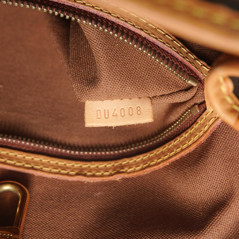 LOUIS VUITTON 2008 Monogram Batignolles Horizontal Tote Bag Brown WS28102