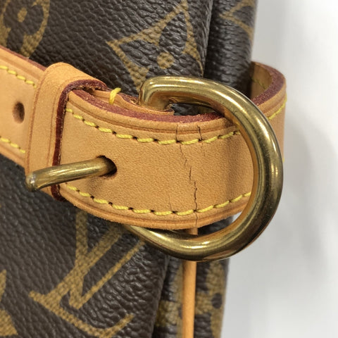 LOUIS VUITTON 2008 Monogram Batignolles Horizontal Tote Bag Brown WS28102