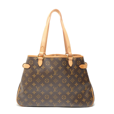 LOUIS VUITTON 2008 Monogram Batignolles Horizontal Tote Bag Brown WS28102