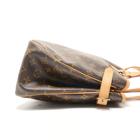 LOUIS VUITTON 2008 Monogram Batignolles Horizontal Tote Bag Brown WS28102