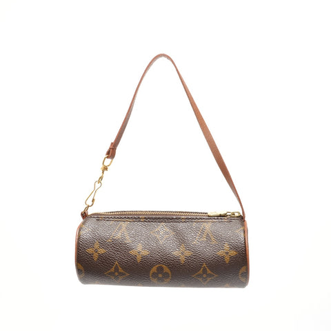 LOUIS VUITTON Monogram Papillon 30, manufactured in 1997. Shoulder Bag Brown WS28103