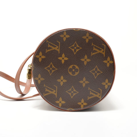 LOUIS VUITTON Monogram Papillon 30, manufactured in 1997. Shoulder Bag Brown WS28103