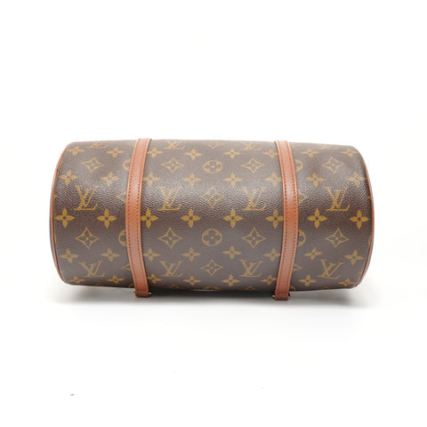 LOUIS VUITTON Monogram Papillon 30, manufactured in 1997. Shoulder Bag Brown WS28103