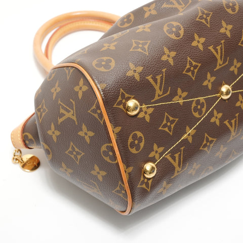 LOUIS VUITTON Monogram Tivoli, fabriqué en 2012. Sac à main Marron WS28104