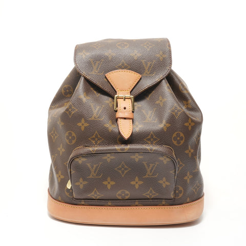 LOUIS VUITTON 2000 Montsouris MM Monogramm Rucksack · Tagesrucksack Braun WS28105