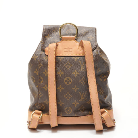 LOUIS VUITTON 2000 Montsouris MM Monogramm Rucksack · Tagesrucksack Braun WS28105