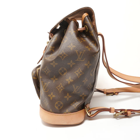 LOUIS VUITTON 2000 Montsouris MM Monogramm Rucksack · Tagesrucksack Braun WS28105