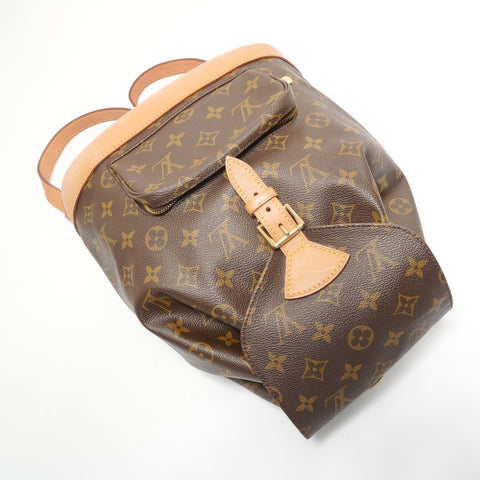 LOUIS VUITTON 2000 Montsouris MM Monogramm Rucksack · Tagesrucksack Braun WS28105
