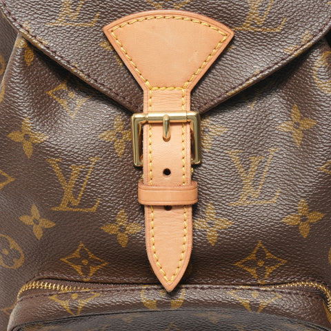 LOUIS VUITTON 2000 Montsouris MM Monogramm Rucksack · Tagesrucksack Braun WS28105