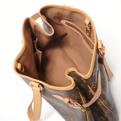 LOUIS VUITTON 2008 Monogram Batignolles Horizontale Einkaufstasche Braun WS28106