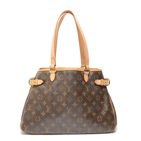 LOUIS VUITTON 2008 Monogram Batignolles Horizontale Einkaufstasche Braun WS28106
