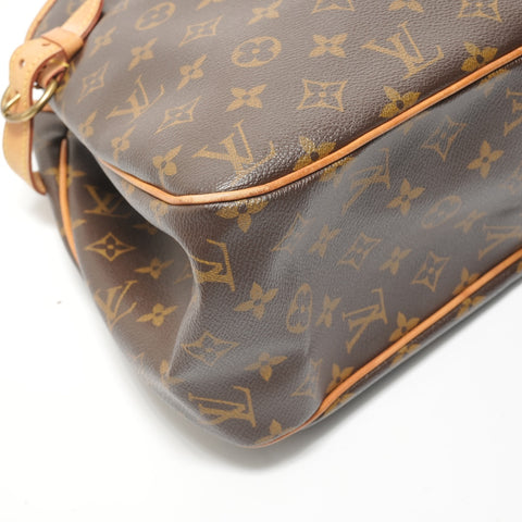 LOUIS VUITTON 2008 Monogram Batignolles Horizontale Einkaufstasche Braun WS28106