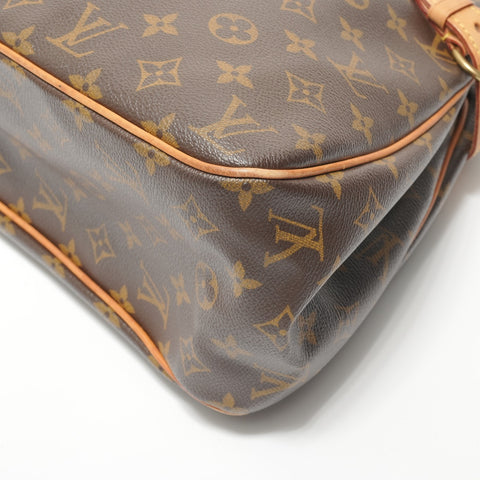 LOUIS VUITTON 2008 Monogram Batignolles Horizontale Einkaufstasche Braun WS28106