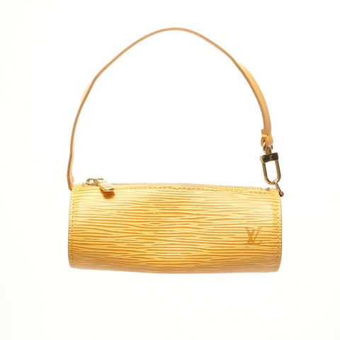 LOUIS VUITTON 2001 Epi Soufflot Handbag yellow WS28107