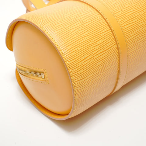 LOUIS VUITTON 2001 Epi Soufflot Handbag yellow WS28107