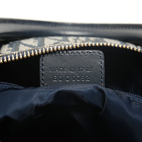 Christian Dior Trotter Canvas Handbag Navy WS28110