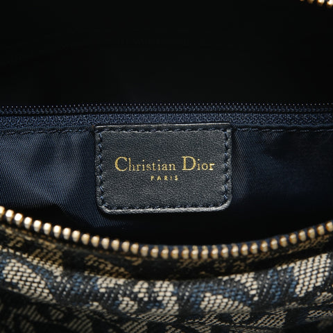 Christian Dior Trotter Canvas Handbag Navy WS28110